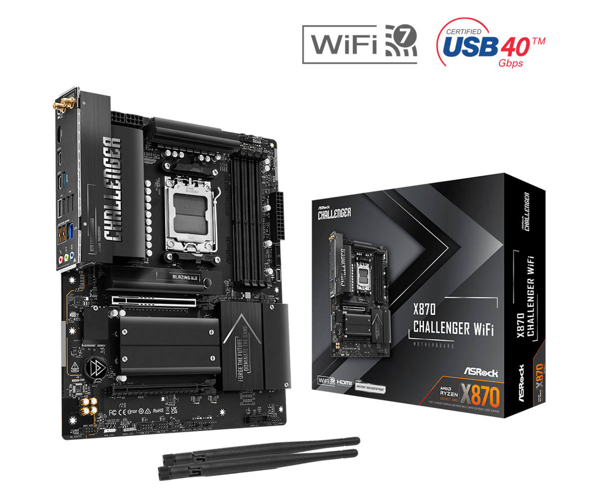 X870 Challenger WiFi Photos